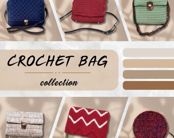 Handmade Crochet Shoulder Bag | Vintage Style Crossbody Purse | Boho Fashion Bag | Unique Women’s Gift | Casual Crochet Handbag for Her