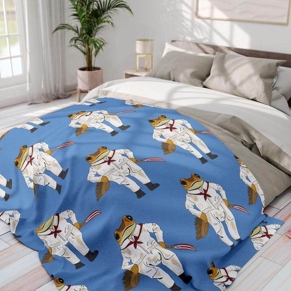 Ropa de cama de sapo