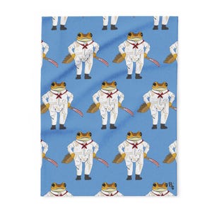 Sapo Concho Jibaro Fleece Blanket