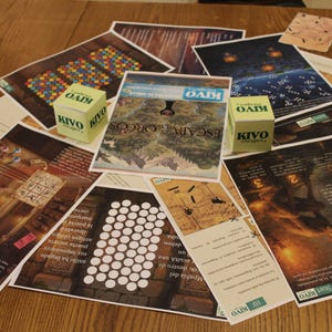 Escape room kit. Printable fantasy game. Diy kit for adults and families. image 8
