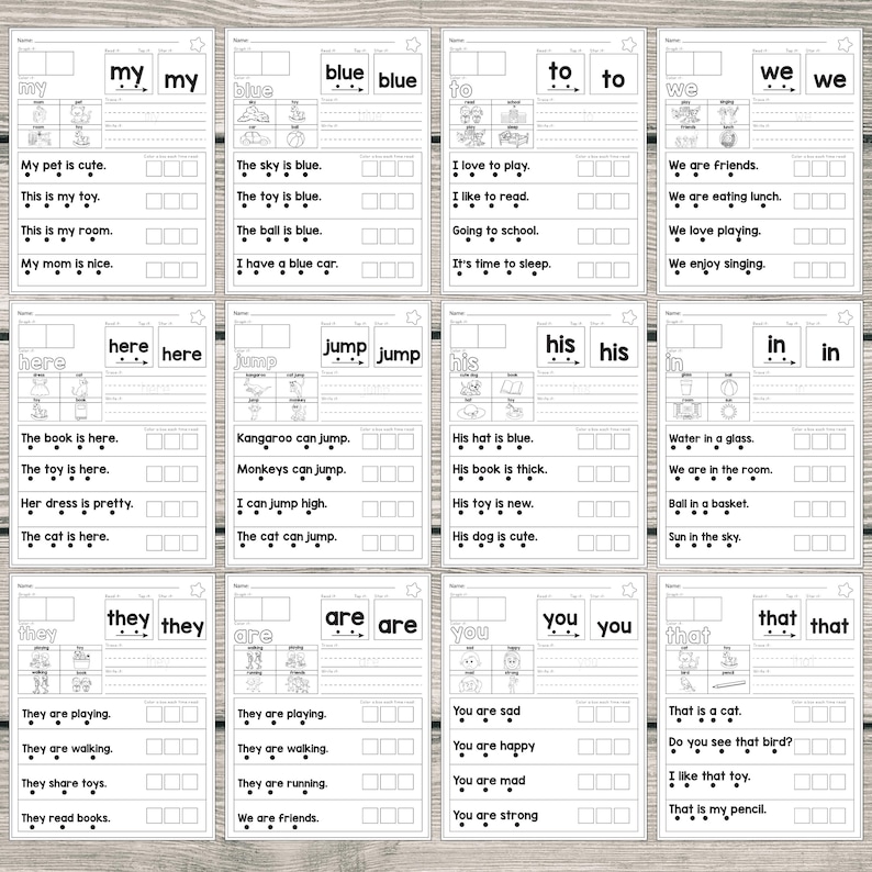 science of reading, heart words, orthographic mapping, sight word worksheet, phonics printable, kindergarten reading, high frequency words, word mapping, decodable words, reading intervention, structured literacy, 1st grade worksheet, sor resources