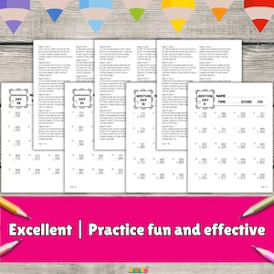 Math workbook,

Grade 4 math,

Addition practice,

Subtraction facts,

Math worksheets,

4th grade math,

Printable math