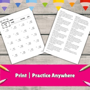 Math workbook,

Grade 4 math,

Addition practice,

Subtraction facts,

Math worksheets,

4th grade math,

Printable math