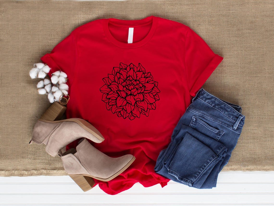 Dahlia Flower SVG Bundle, Dahlia Cricut, Flower Clipart, Dahlia ...