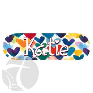 VALENTINE&#39;S DAY HEARTS Feeding Tube Pump Sticker for Infinity Pump - Choose from 4 Designs - Made to Order