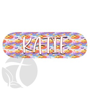 PASTEL PUMPKINS - Feeding Tube Pump Sticker for Infinity Pump - Choose from 4 Designs