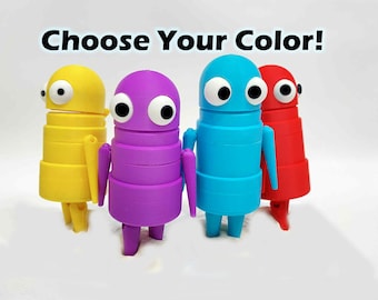 REPO Robot – Adjustable Size, Movable Arms, Custom Color
