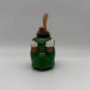Vintage Japanese Clay Bell Karasu Tengu