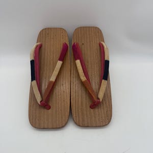 Geta Japanese Wooden Festival Sandals