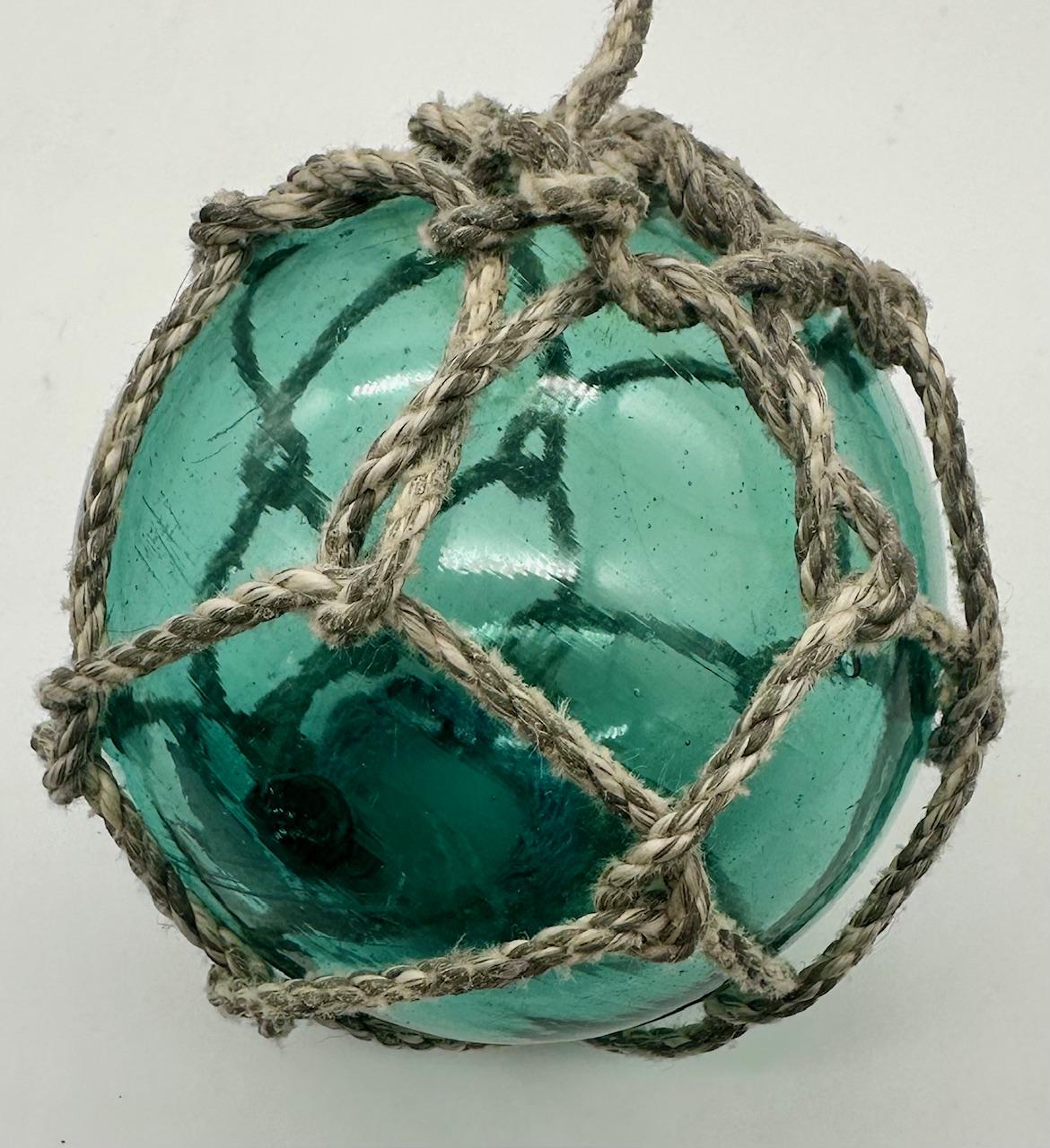 6 Authentic Glacial Blue Japanese Glass Float Personally Beachcombed in ...
