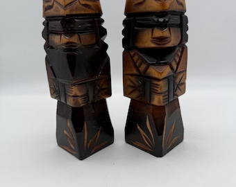 ヴィンテージアイヌ木彫：北海道の女性たち、日本の民芸品 - Etsy 日本