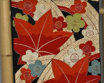Authentic Vintage Japanese Fukuro Obi In Full Length