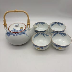 Japanese Vintage Arita Ware Tea Set