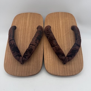 Geta Japanese Wooden Festival Sandals
