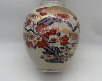 10インチ九谷焼 金雲立木花瓶 - Etsy 日本