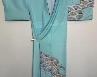Authentic Vintage Japanese Silk Kimono