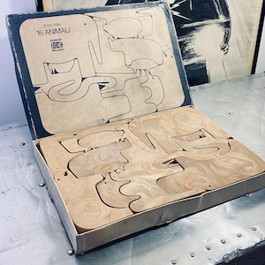 Enzo Mari Puzzle - Etsy