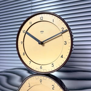 Braun Clock - Etsy
