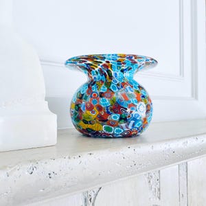 【MURANO】ボウル ITALY ムラーノ 金彩 ミルフィオリ 【ブルー】 Yahoo!オークション -「ムラノガラス ミルフィオリ」の落札相場
