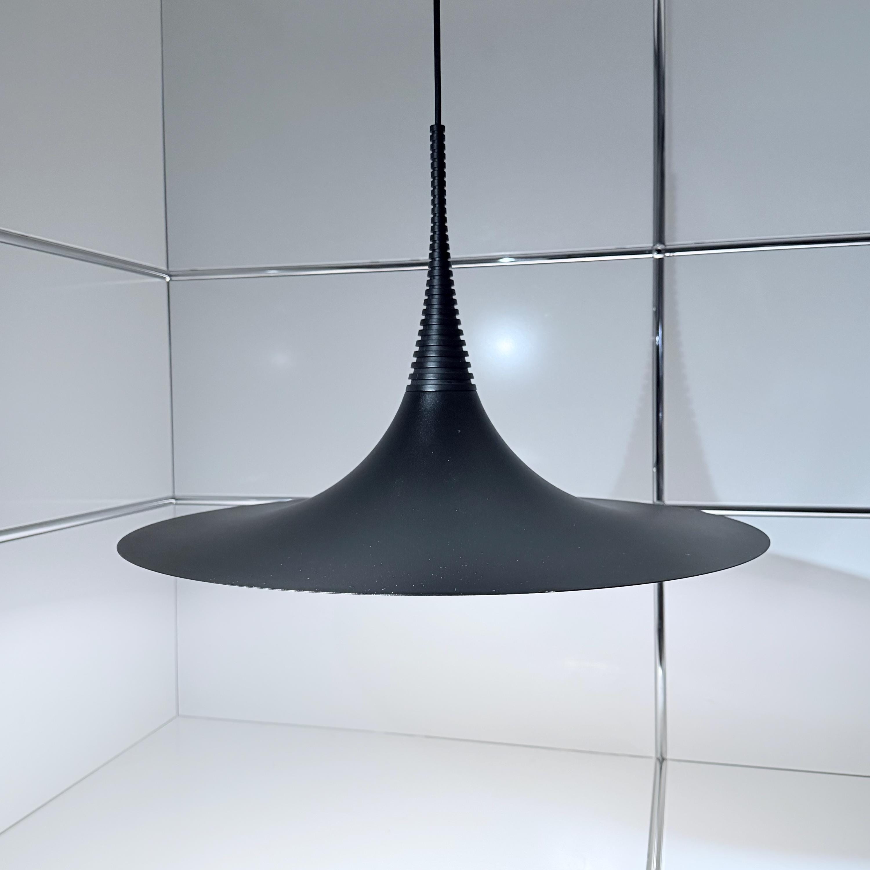 Postmodern 1980s Trumpet Hanging Lamp by Ad Van Berlo for Vrieland