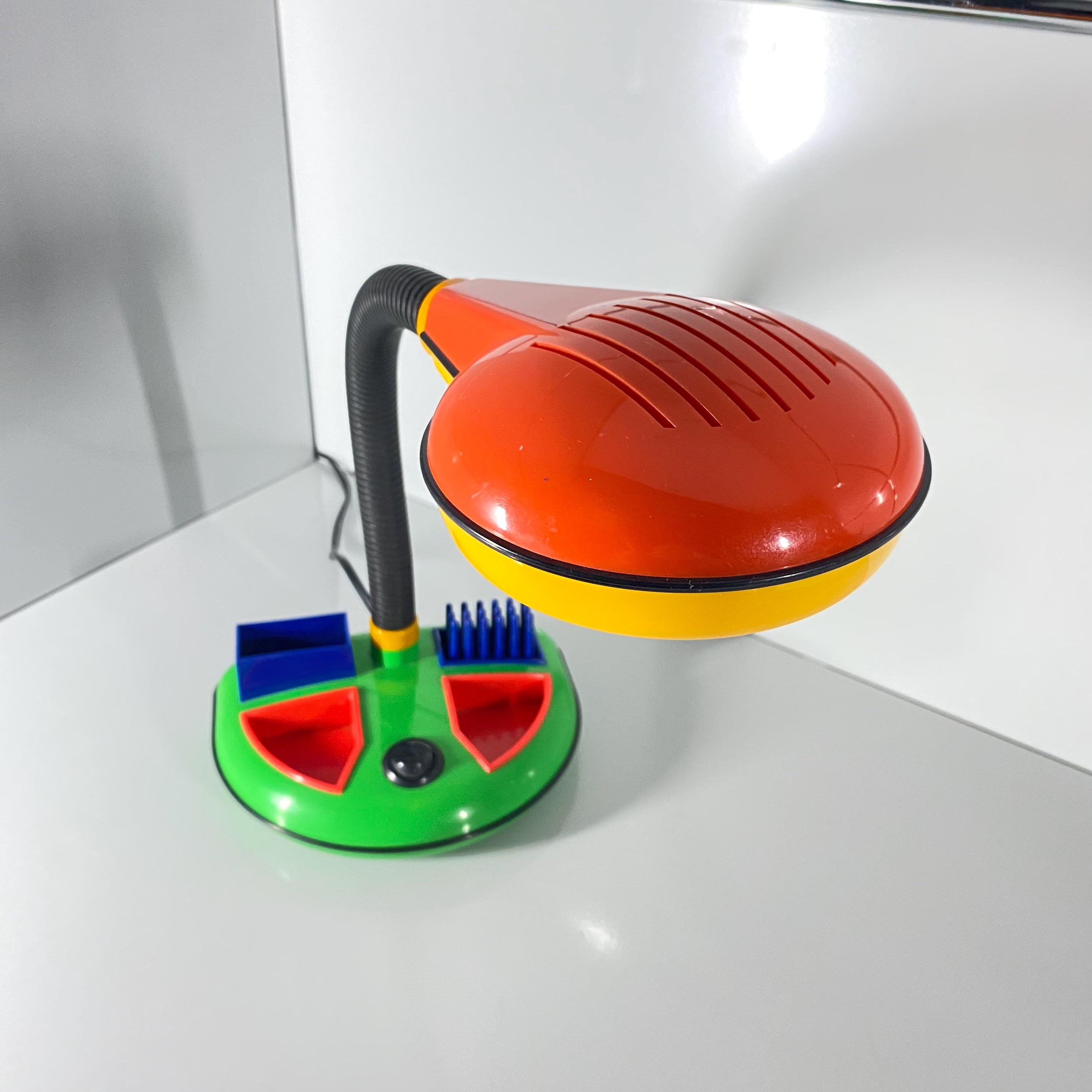 Vintage Rabbit Tanaka Desk Lamp – 1980s Postmodern Memphis Style