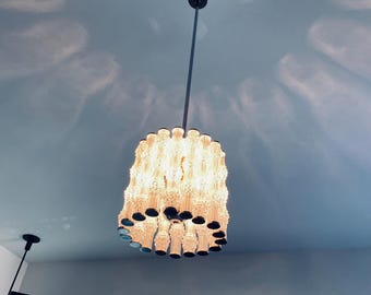 Vintage Kaiser Leuchten-kroonluchter jaren 50 – Duits design uit het midden van de eeuw