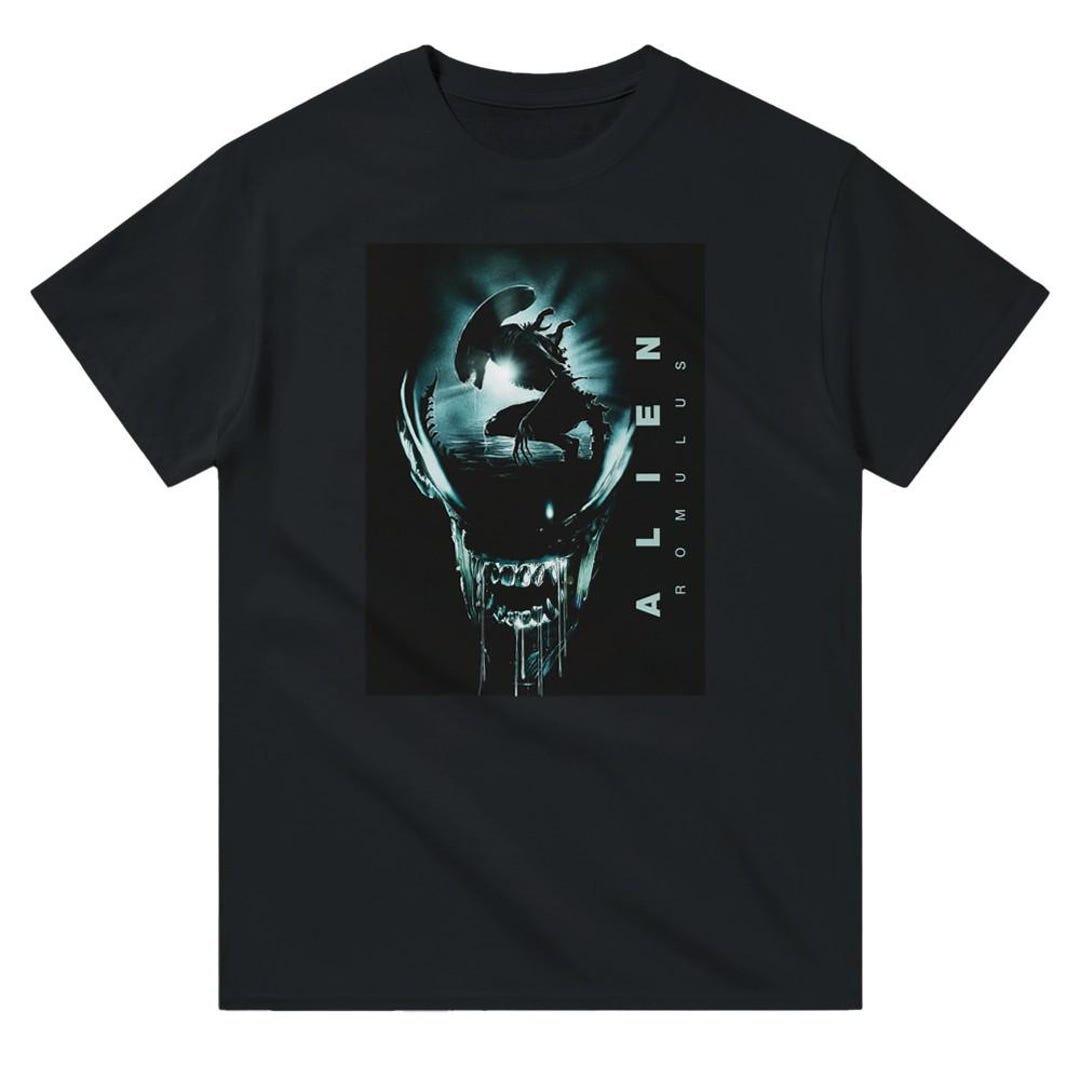 Alien Romulus Xenomorph Heavyweight Unisex Crewneck T-shirt Gildan ...