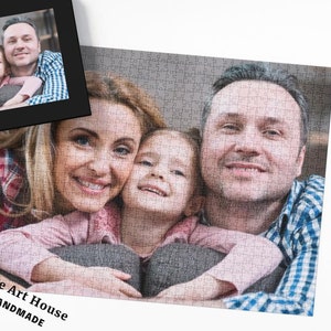 Photo Puzzle | Custom Jigsaw Puzzle |Puzzle for Gift |Personalized Puzzle |You Can Create Puzzle With Your Photo and Text | Gift for Friends