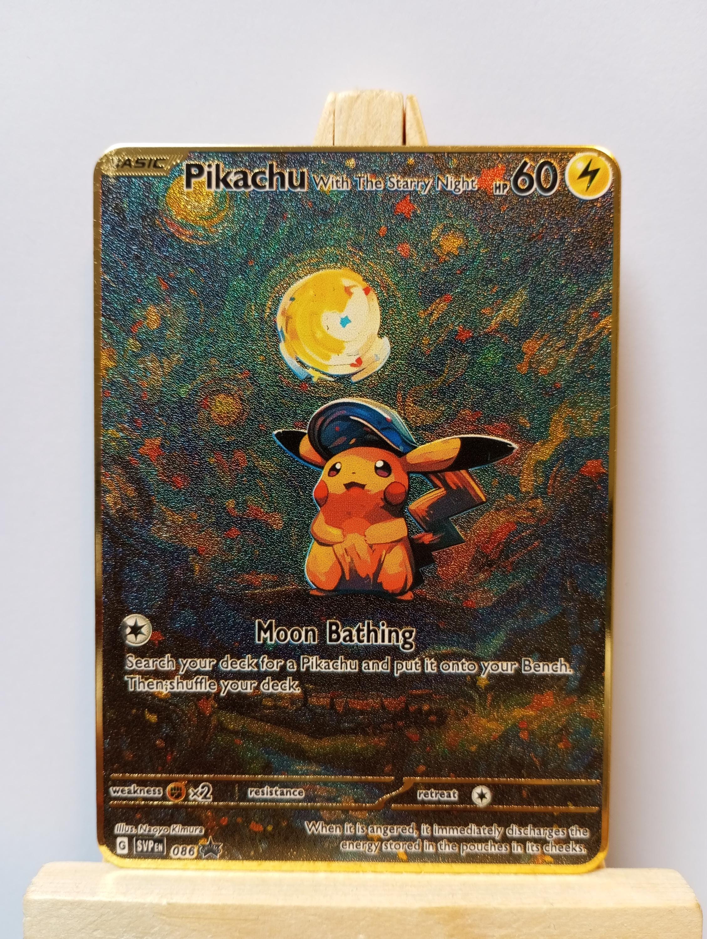 Pikachu Gold Metall PROMO Celebrations Ultra Premium SWSH Promos