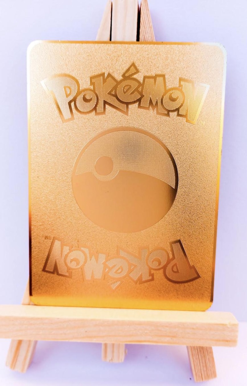  Pikachu VMAX Rainbow - Metal Card - Pokemon Card - Etsy Bildidee 