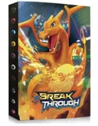 Classeur à Cartes 30 Pages – 240 Cartes, Protection Contre Poussière Et Pliures, Pour Pokémon Et Autres Cartes Standards