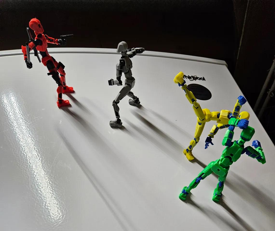 Dummy 13 Magnet Foot Upgrade Pack - Moon Boots, Custom Articulated Action Figure Mod Pack - additional pieces & accessories - Lucky 13 Toys