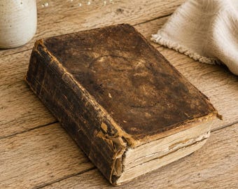 RARE 1813 Holy Bible - Old & New Testaments with Apocrypha