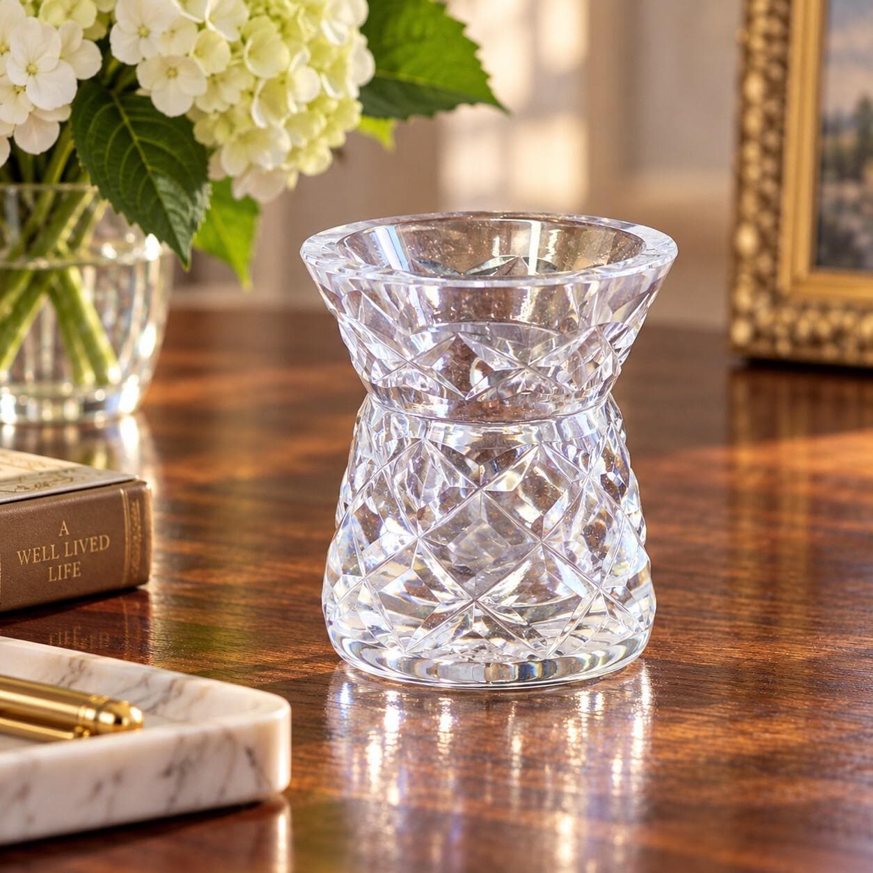 Waterford Crystal Vase Starburst - Etsy