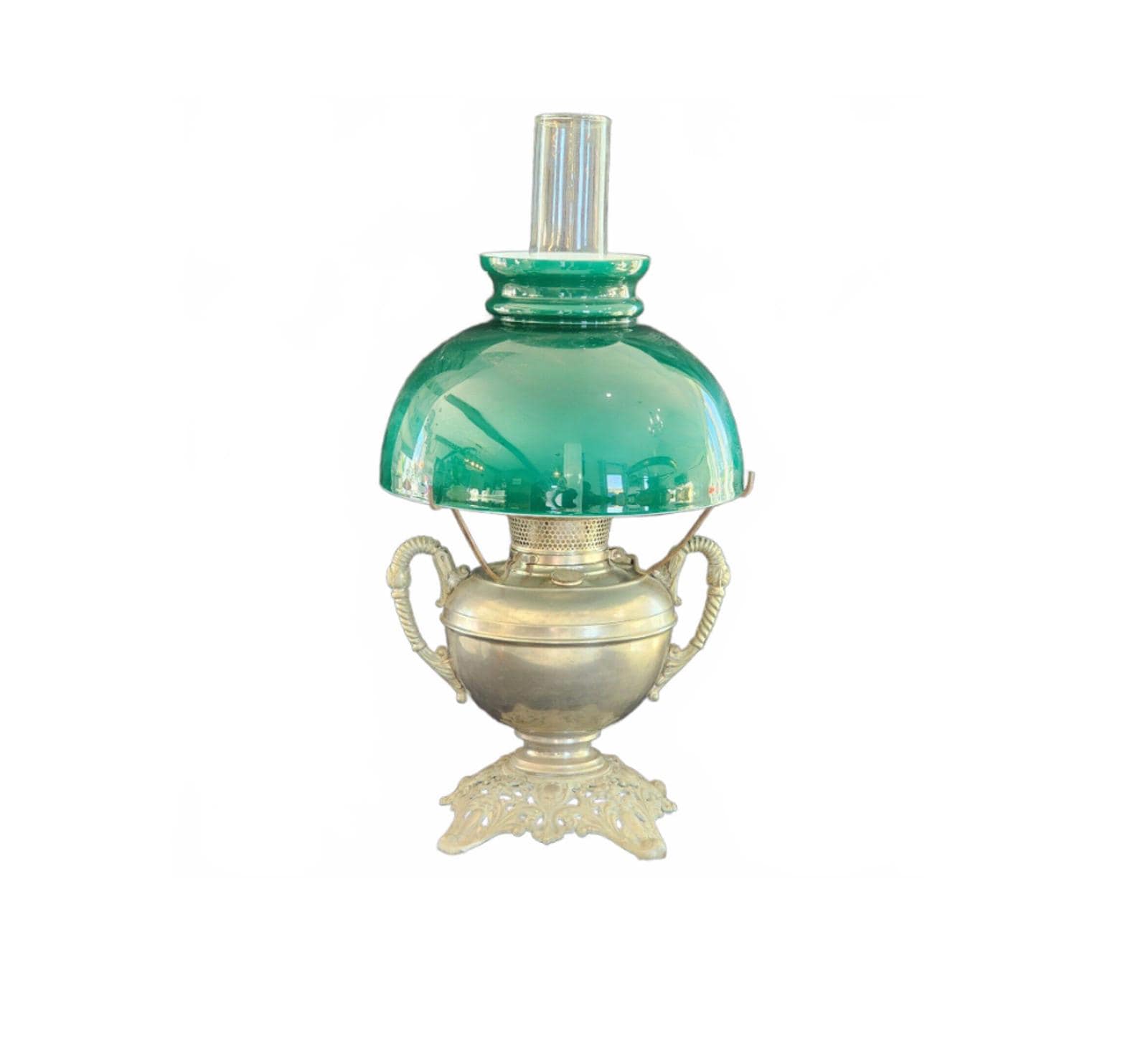 cocorizo様アンティーク エメラライト ランプシェード Emeralite