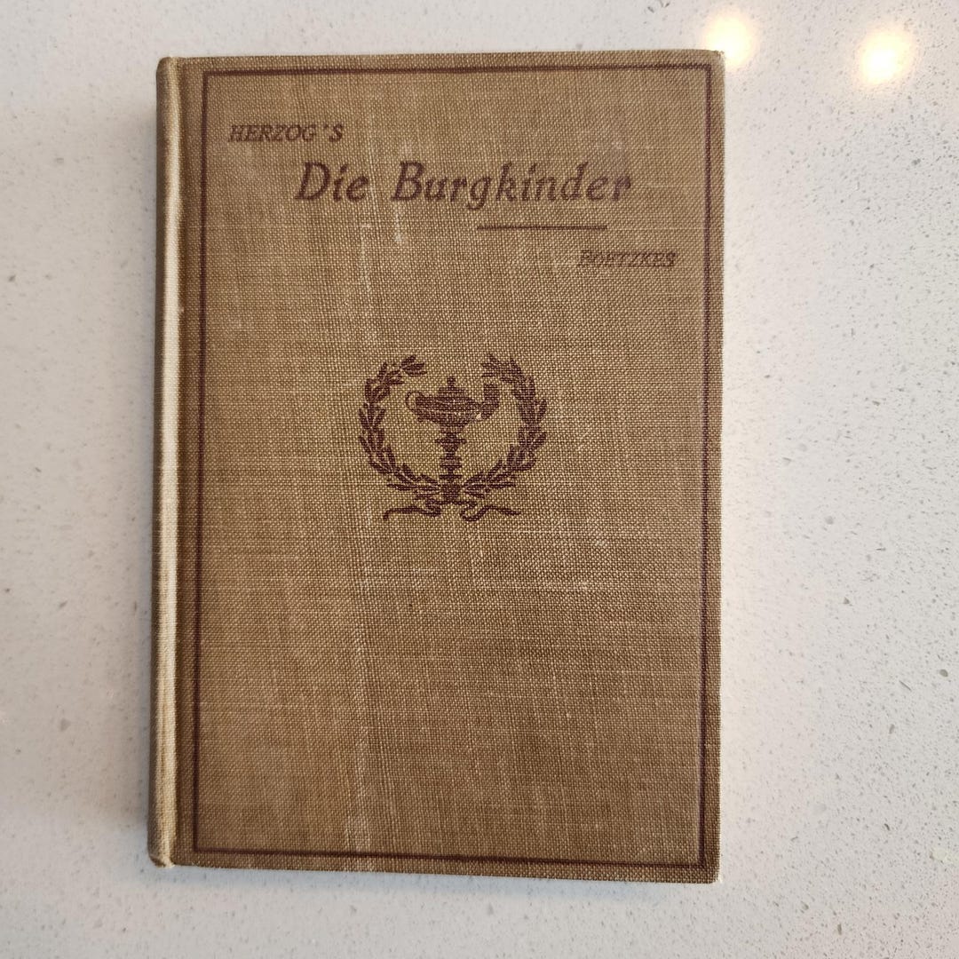 1917年 ルドルフ・ヘルツォーク著『Die Burgkinder』 - ドイツ語の