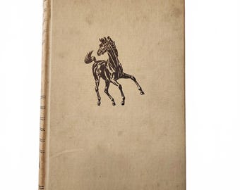 Vintage 1947 Son of the Black Stallion Book by Walter Farley Hard Cover
