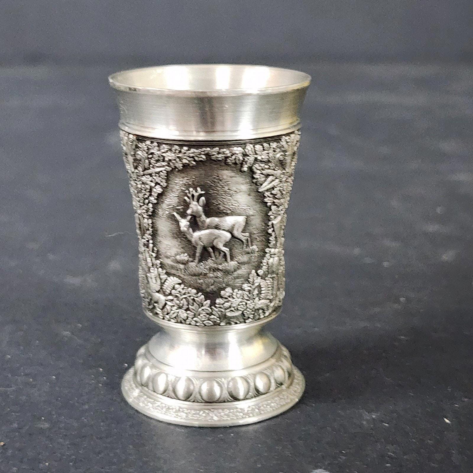 WMF Sinn German Heavy Pewter Shot Glass Cup - Etsy