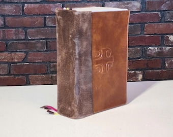 The Liturgy of the Hours 1975 Leather Bound Catholic Holy Bible Supplement