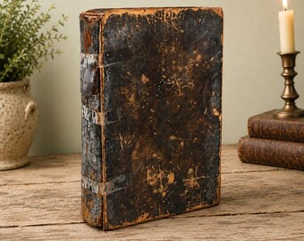 1805 System of Geography Vol IV Glasgow antiek leren boek met uitvouwbare kaarten