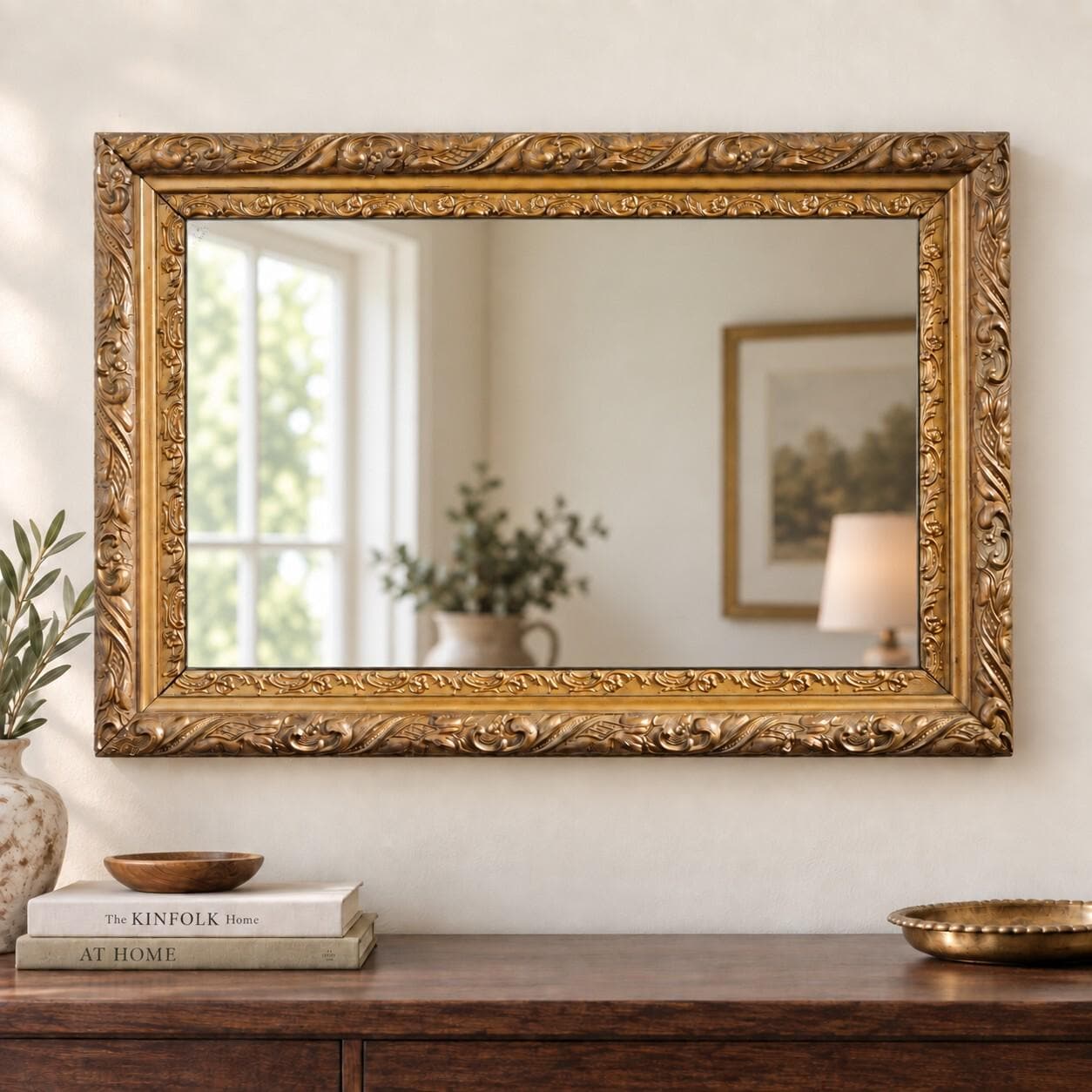 Antique French Mirror - Etsy