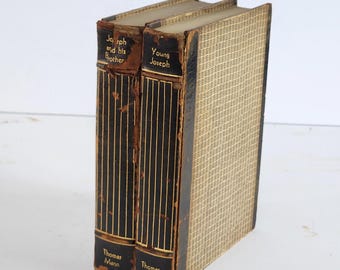 Two Book Set - Young Joseph and Joseph & His Brothers - 1935 Collectible Books