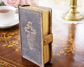 1892 "The Help to Paradise & Hope of Salvation" Pocket Size Catholic Book