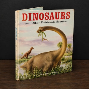 1960 Dinosaur Book - Etsy