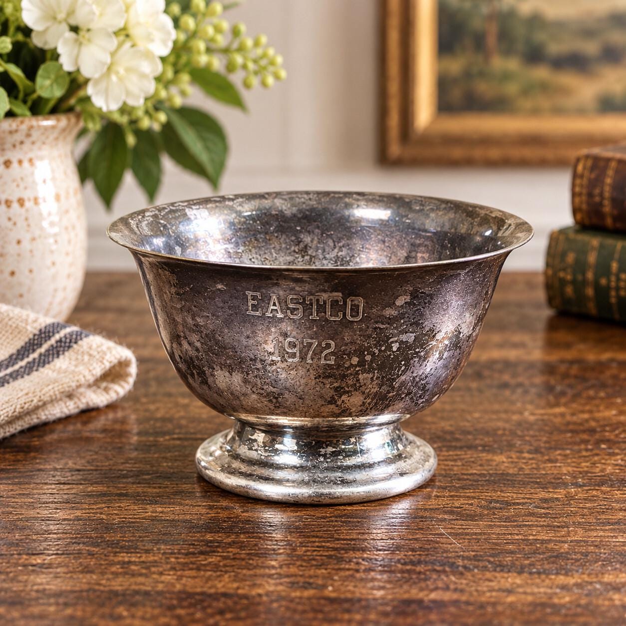 F B Rogers Silver Plate Bowl - Etsy