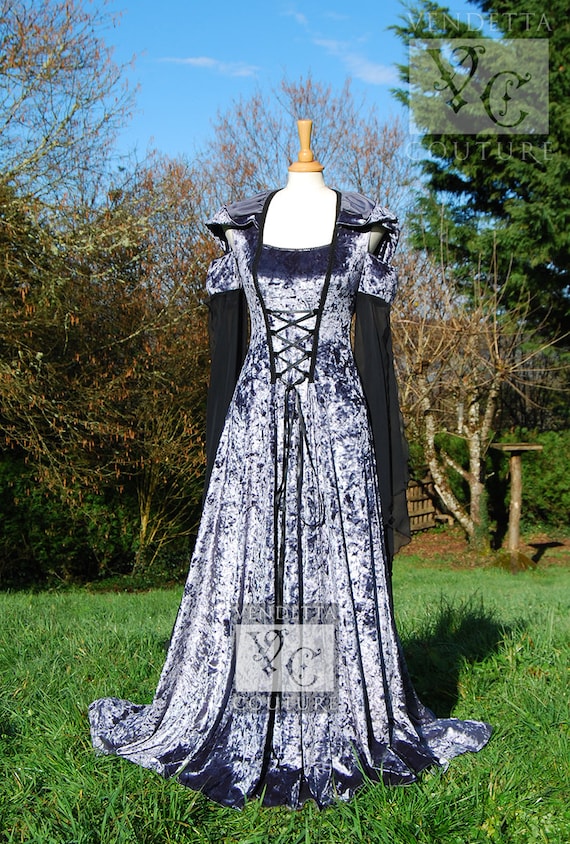 Pewter grey cheap dress