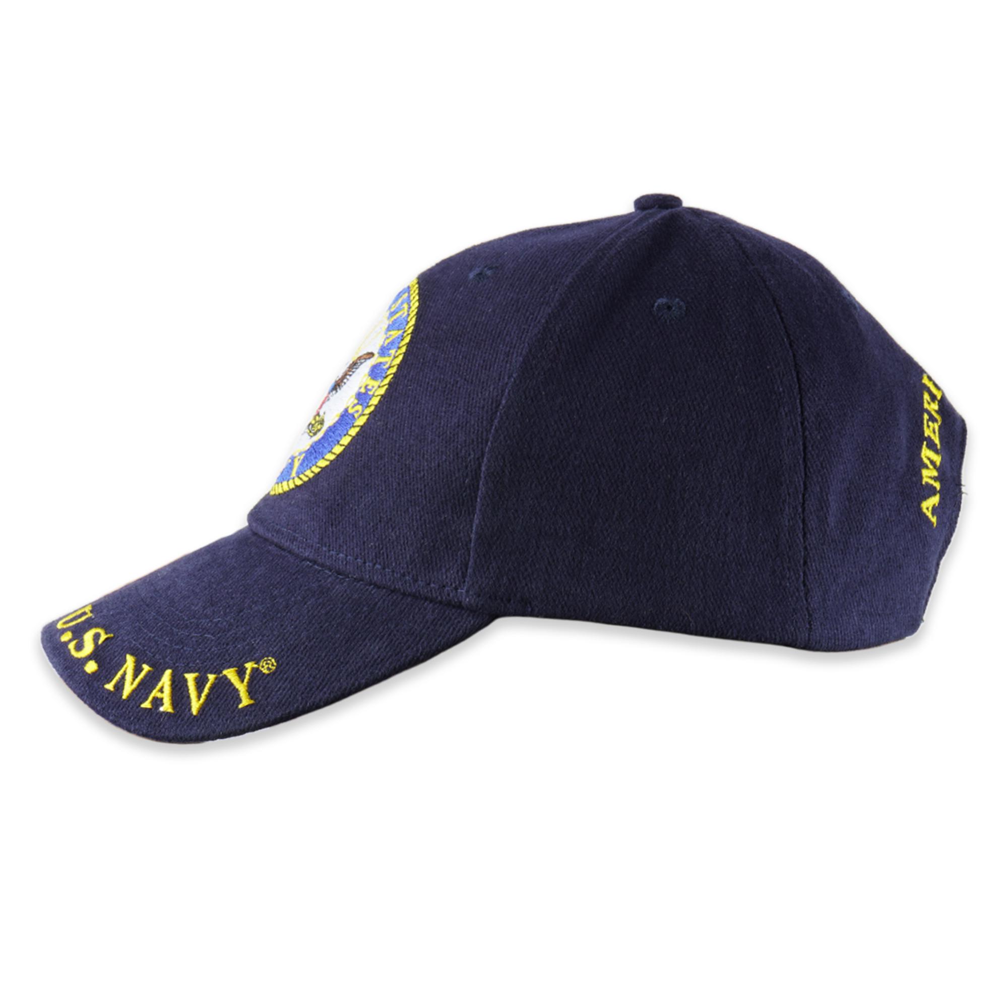 United States Navy 100% Cotton Hat Cap | Officially Licensed