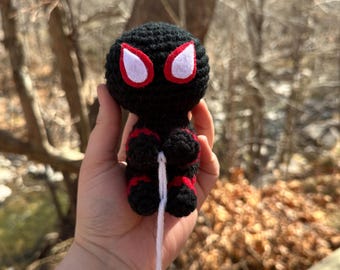 Hanging Spider-Man Crochet - Miles