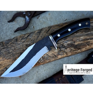 KUKRI KNIFE /khukuri/ 7 inches Long Blade camping ,hunting khukuri / Full tang/ Leaf spring of truck/ Tempered/Sharpen/Working/kukri