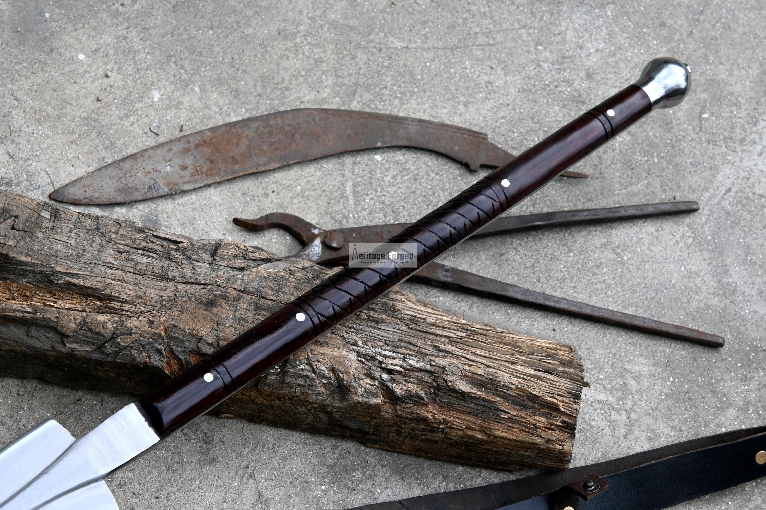 バイキングスピア / 手鍛造の槍 / 12インチのロングブレードの槍 / 槍